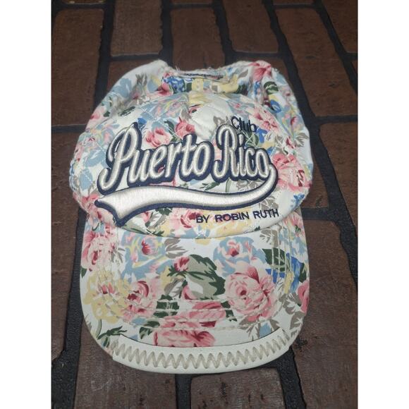 Robin Ruth Puerto Rico Hat Cap Snap Back One Size Fits Most - Picture 1 of 3